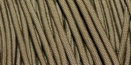 Paracord - US Made 550 Cord - Coyote Brown